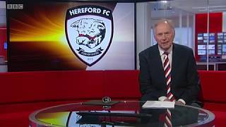 Hereford FC Champions 2017-2018 - Midlands Today