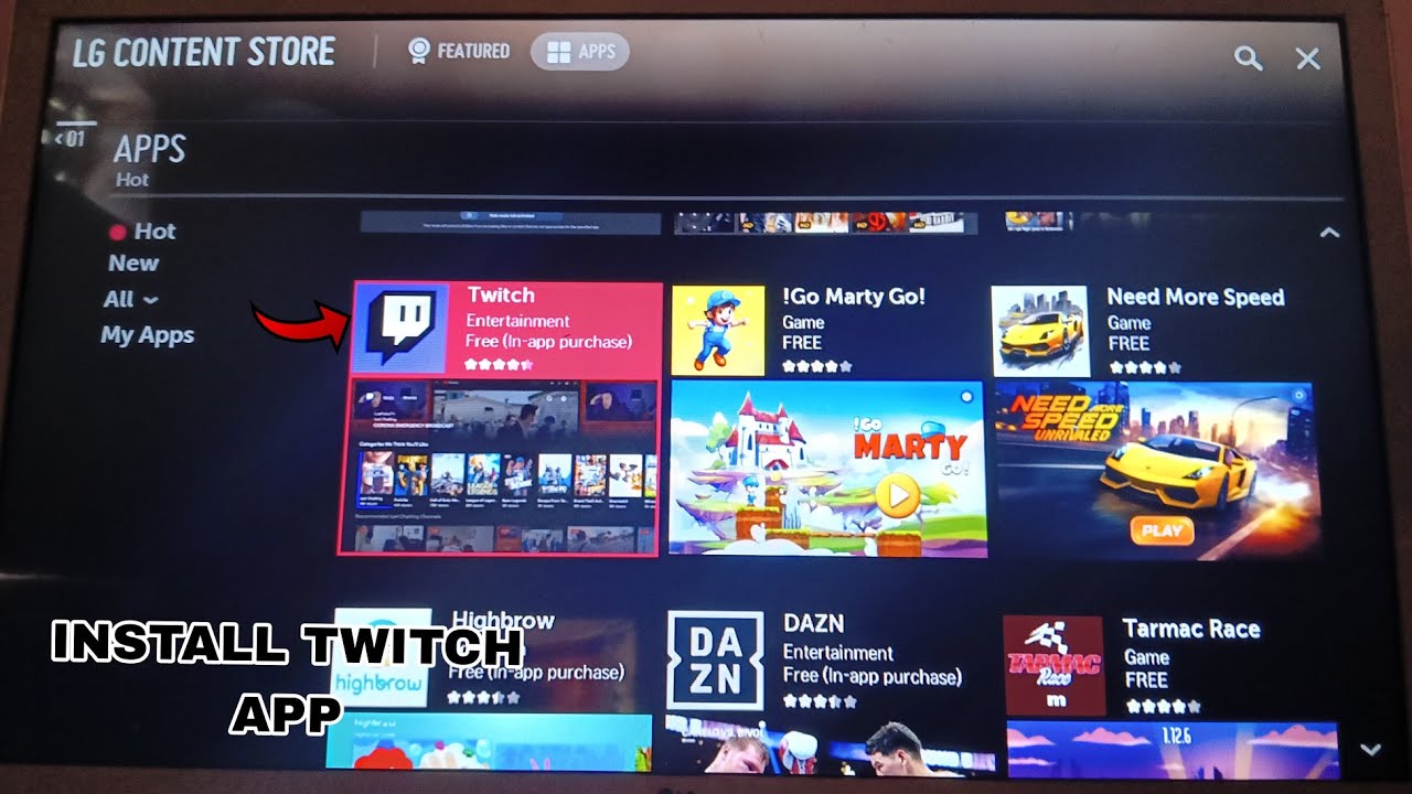 Install Twitch App In LG Smart TV YouTube Install Twitch App In Lg Smart Tv Youtube