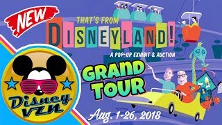 GRAND TOUR of That's From Disneyland Pop-Up Exhibit!