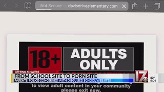 Warning issued after child sees porn after typing in Cary school's name in  web browser - YouTube