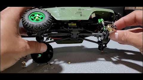 scx24 steering Knuckle installation