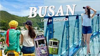 Travel Alone in Busan, Korea 🇰🇷 The Little Prince Village 🌹, Sky Capsule & Pretty Cafes
