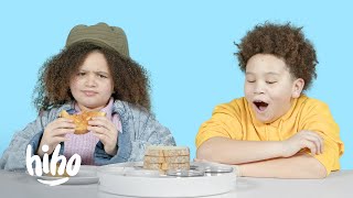 Kids Try Fancy Peanut Butter & Jelly | Kids Try | HiHo Kids