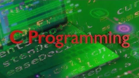 06 C Programming Shuffle Arrays Tutorial GCC