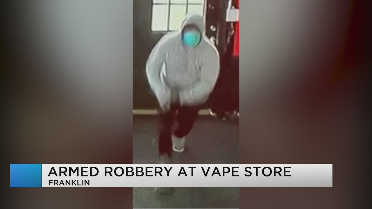 Franklin police searching for armed robbery suspect - YouTube