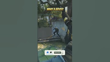 WHAT A BOOST ON OVERPASS #shorts #csgo