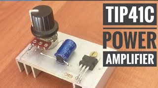 Mini power Amplifier Tip 41| powerfull bass