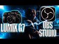 How to connect the panasonic lumix g7 to obs studio