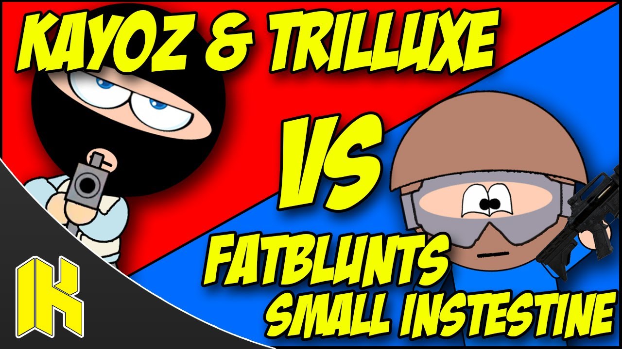 ItsKayoz & TrilluXe VS Fatblunts & Small Intestine! - CS GO: SUBSCRIBER WAGER MATCH!