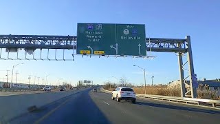 Driving in New Jersey | Union City to Harrison | 6th St in Union City to Cleveland Ave in Harrison