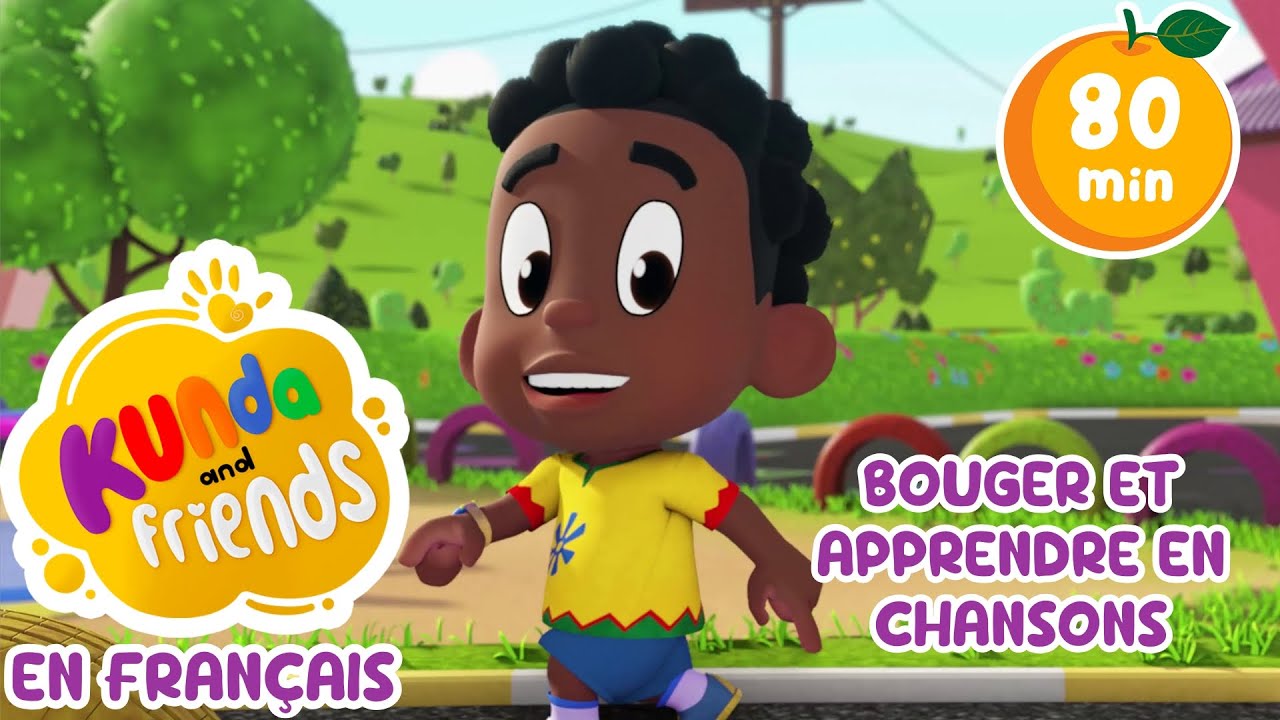 Bouger et Apprendre en Chansons | Chansons éducatives à chanter pour enfants- Kunda et ses amis