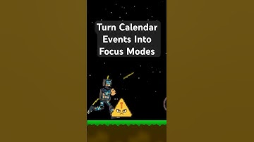 Calendar Can FINALLY Automate Focus Modes #shortcuts #adhd #tech