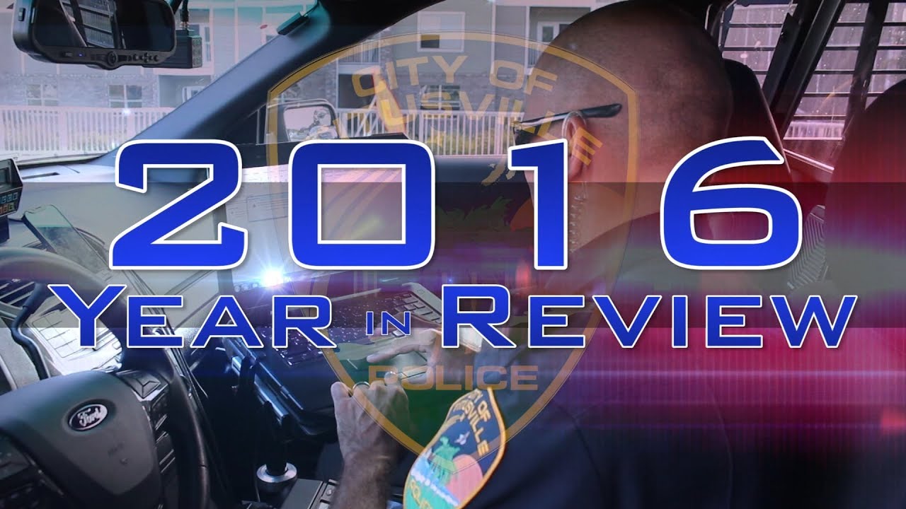 Titusville Police Department Year in Review 2016 YouTube