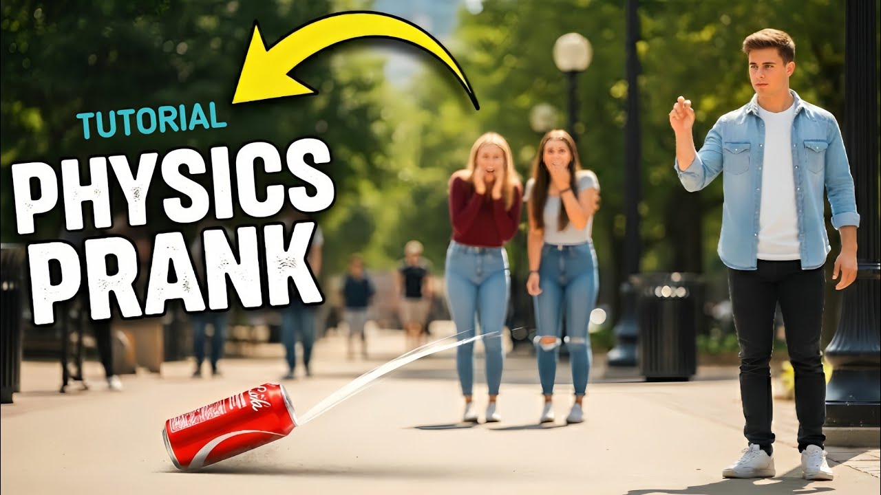 Physics Prank Tutorial! | Instagram viral physics prank exposed | DIY science tricks tutorial 