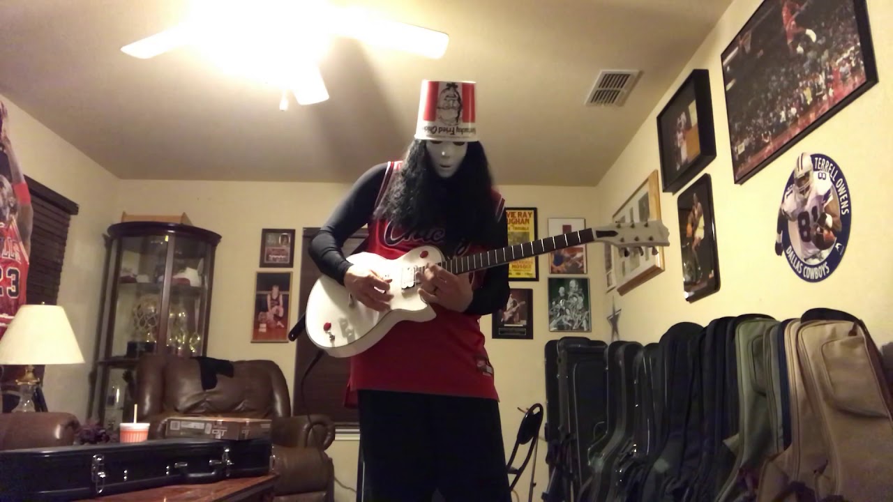 Cover of “Soothsayer” by Buckethead YouTube