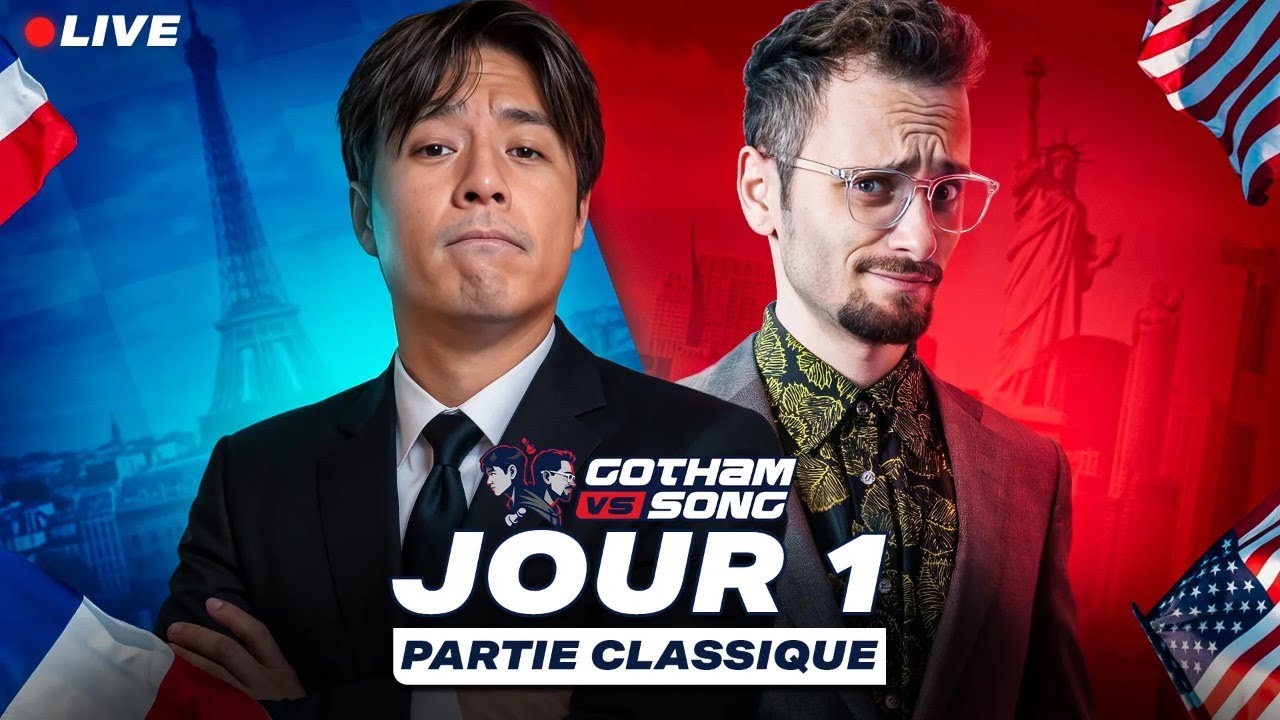 Julien SONG affronte GothamChess, QUI va GAGNER ?!! (ft. Dina Belenkaya, Mae, RelaxRobby) (Jour 1)