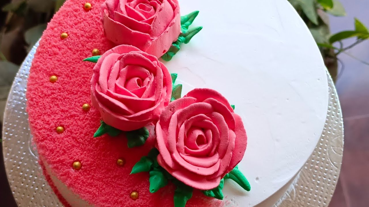 Customer Demands For Strawberry Cake But In Red Velvet Cake Design| 🤗👆