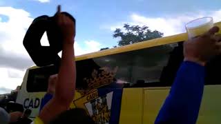 Granada-Cádiz: La Espectacular Llegada del Cádiz a Los Cármenes