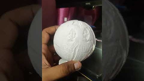 3D Printed Custom Photo Moon Lamp l Ender 5 plus