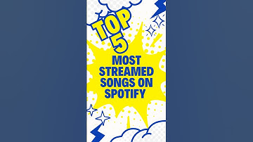 Top 5 Most Streamed Songs on Spotify EVER (2025) #top5 #moststreamedsong #brainbuzzz101