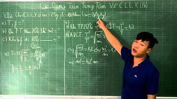 Bài 12.5| Các Dạng Toán Trọng Tâm Về Con Lắc Lò Xo Phần 1| Dao Động Cơ Học| Nguyễn Minh Dương |