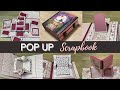 Pop Up Scrapbook 💟 Best Popup Ideas | Scrapbooking Album DIY Fotoalbum XXL