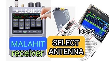 MALAHIT DSP2 , SWITCH BETWEEN , Hi-z & 50 ohm Antenna