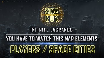 【Infinite Lagrange】Beginner Must Know : Map Elements(Players / Space Cities)