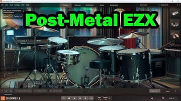 EZDrummer 3 Post-Metal (EZX) Presets Demo 🔥 | Full Sound Test 2025 | iamshane