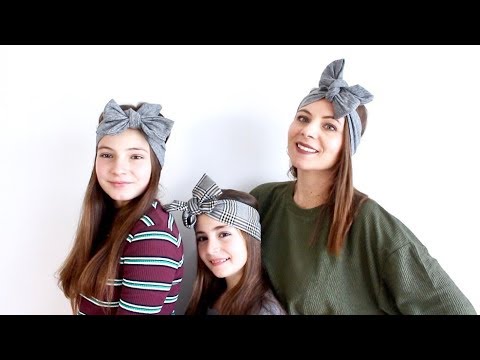 Diy Creer Des Bandeaux A Noeud Pour Toute La Famille Youtube Diy Creer Des Bandeaux A Noeud Pour Toute La Famille Youtube