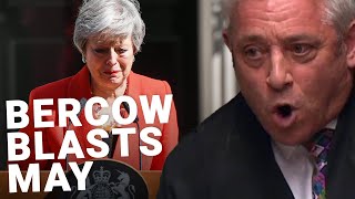 John Bercow scolds Theresa May over 'Brexit Failure'