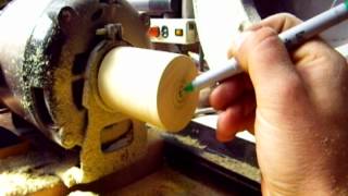 The elusive homemade wood lathe can be built if you make yourself Do It! This video shows how I made the mandrel/arbor for 