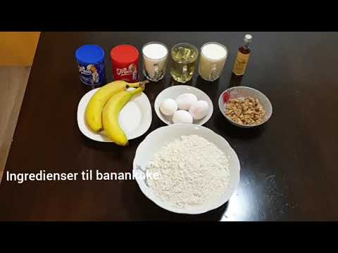 Video: Hvordan Lage En Deilig Banankake