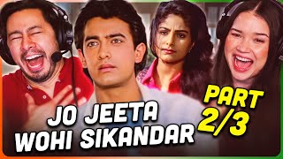 JO JEETA WOHI SIKANDAR Movie Reaction (Part 2/3)! | Aamir Khan | Deepak Tijori | Ayesha Jhulka