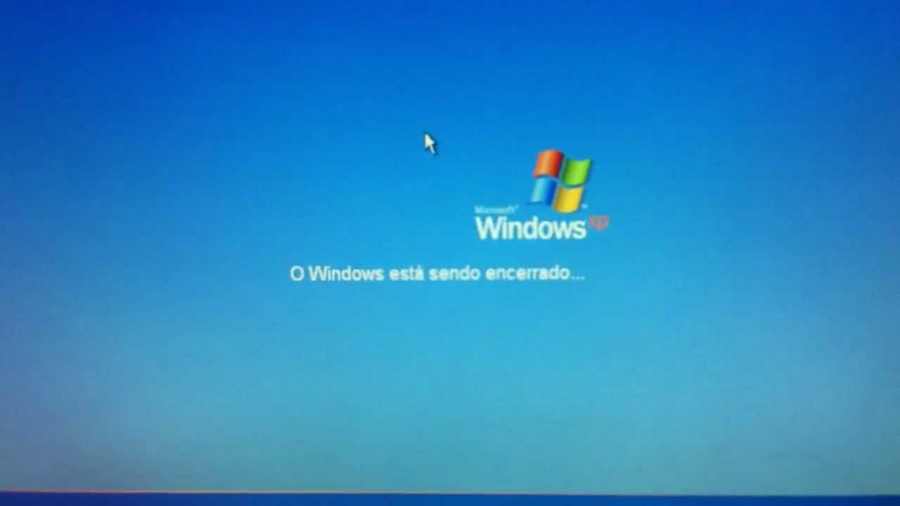Desligando o XP - YouTube