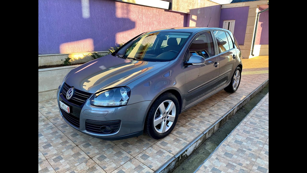 VW Golf 5 GT Facelift 1.4TSI 140hp 2008 - YouTube