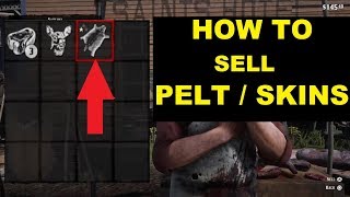 Red dead redemption 2 | How to sell pelt / skin