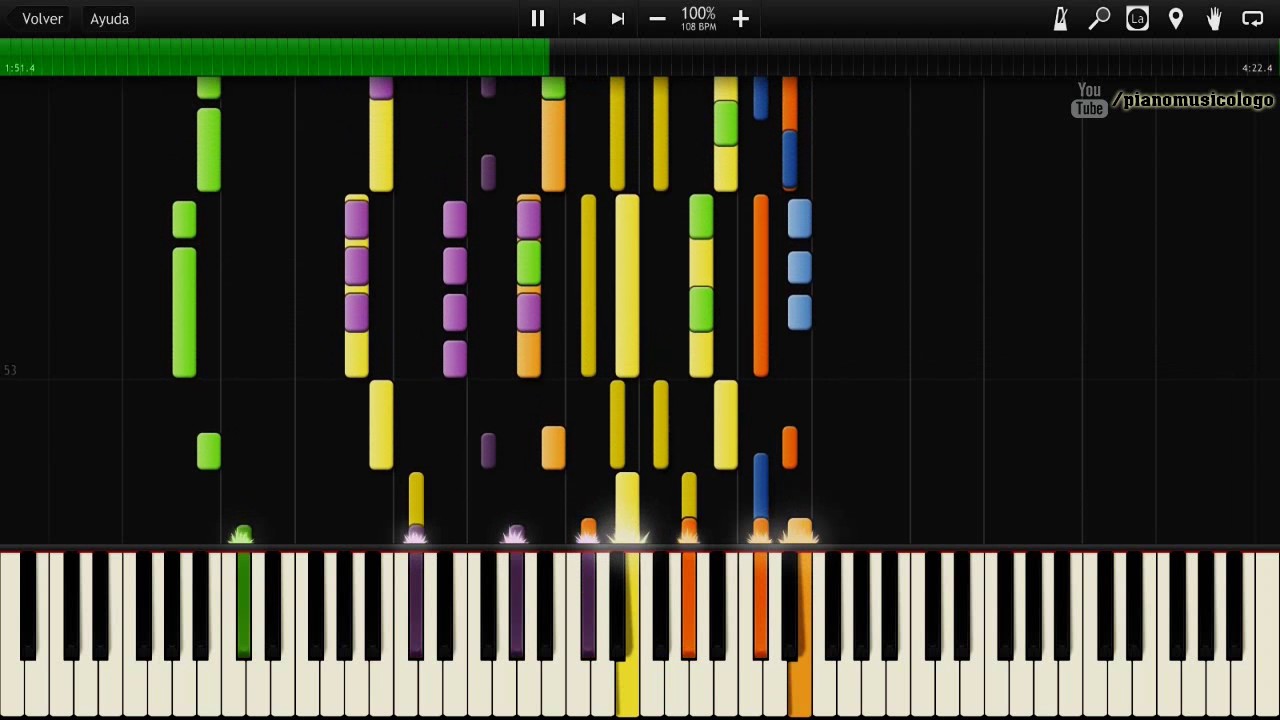 Queen - I want to break free synthesia