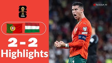 Watch Portugal vs Hungary Highlights | C.Ronaldo, D.Szoboszlai UEFA World Cup Qualifiers 2025/26
