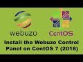 How to Install the Webuzo Control Panel on CentOS 7 (2018), using Vultr