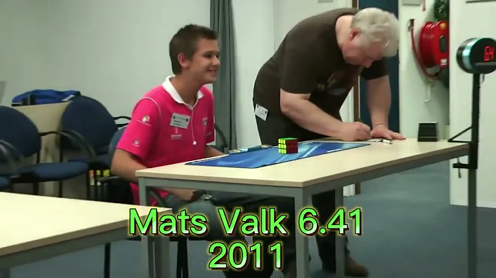 History of Rubik's Cube European Record 1982   2023