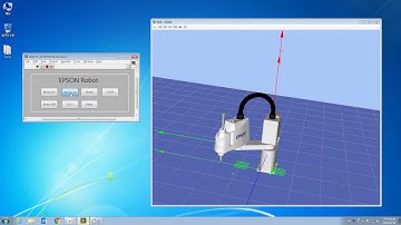 Epson SCARA T3 robot control from LabVIEW. Motion control、Pallet and simulation.