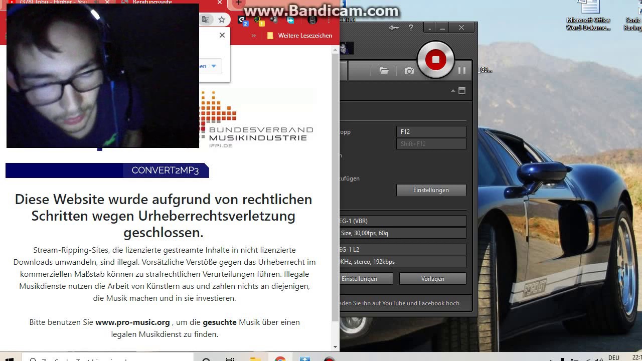 Die Seite convert2mp3.net Wurde gesperrt