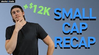 Small Cap Recap: +$12K |  Disciplined Trading in a Choppy Market