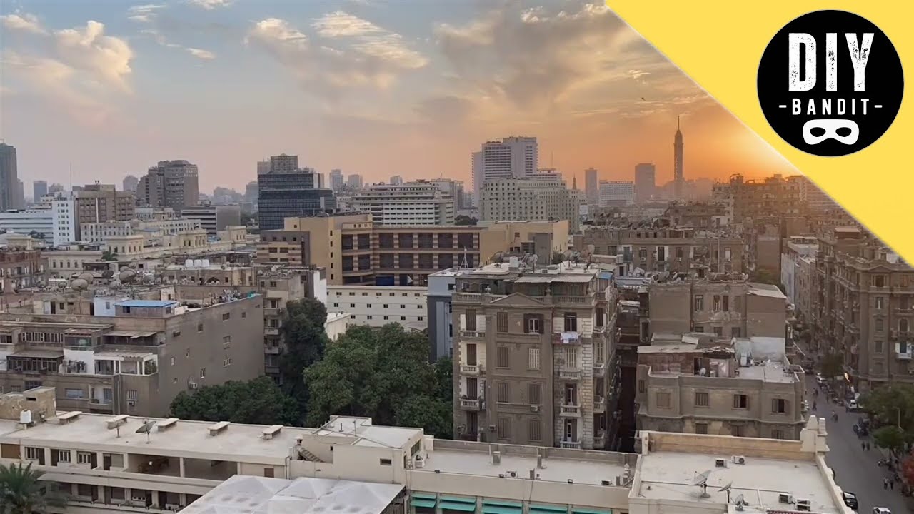 🔥 I Took a Break From DIY…  Then Captured This Cairo Sunset 🌅
