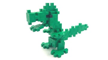 Plus-Plus Dinosaur: Raptor Instructions
