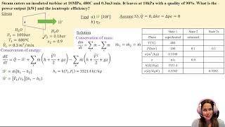 Thermo I Unit 6 Problem 15 NOTE CORRECTIONS IN DESCRIPTION
