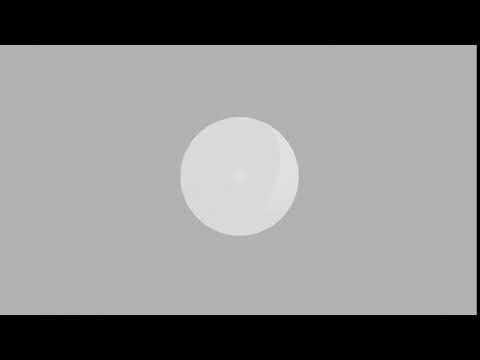 the cube turns into a sphere and it.......
