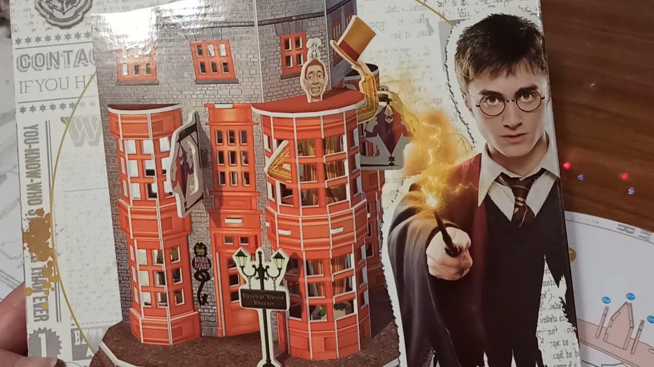 Обзор Трехмерная головоломка-конструктор CubicFun Диагон Аллея - Магазин шутокHarryPotter из Rozetka