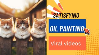 Soothing Oil Painting Sounds: A Relaxing Journey